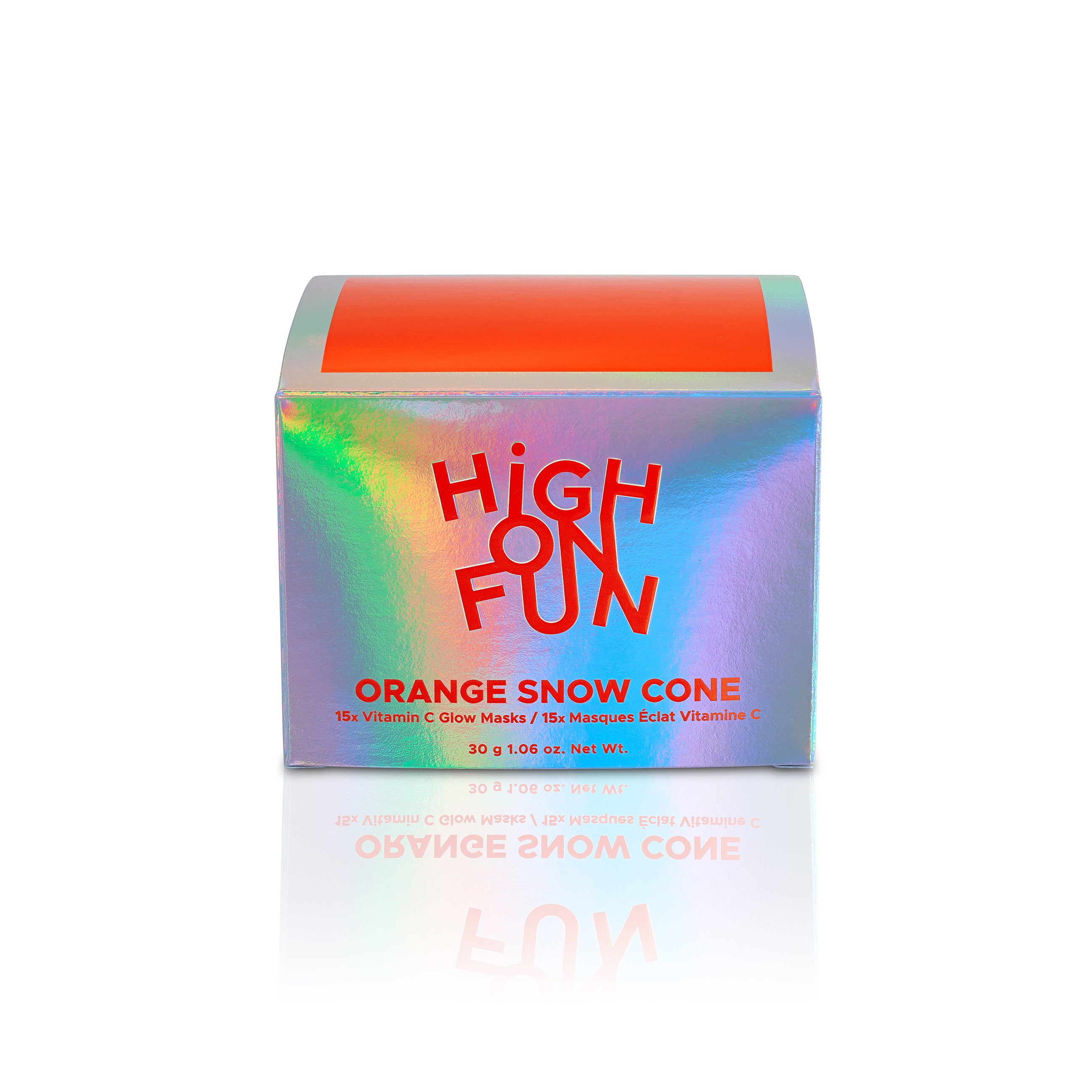 Orange Snow Cone