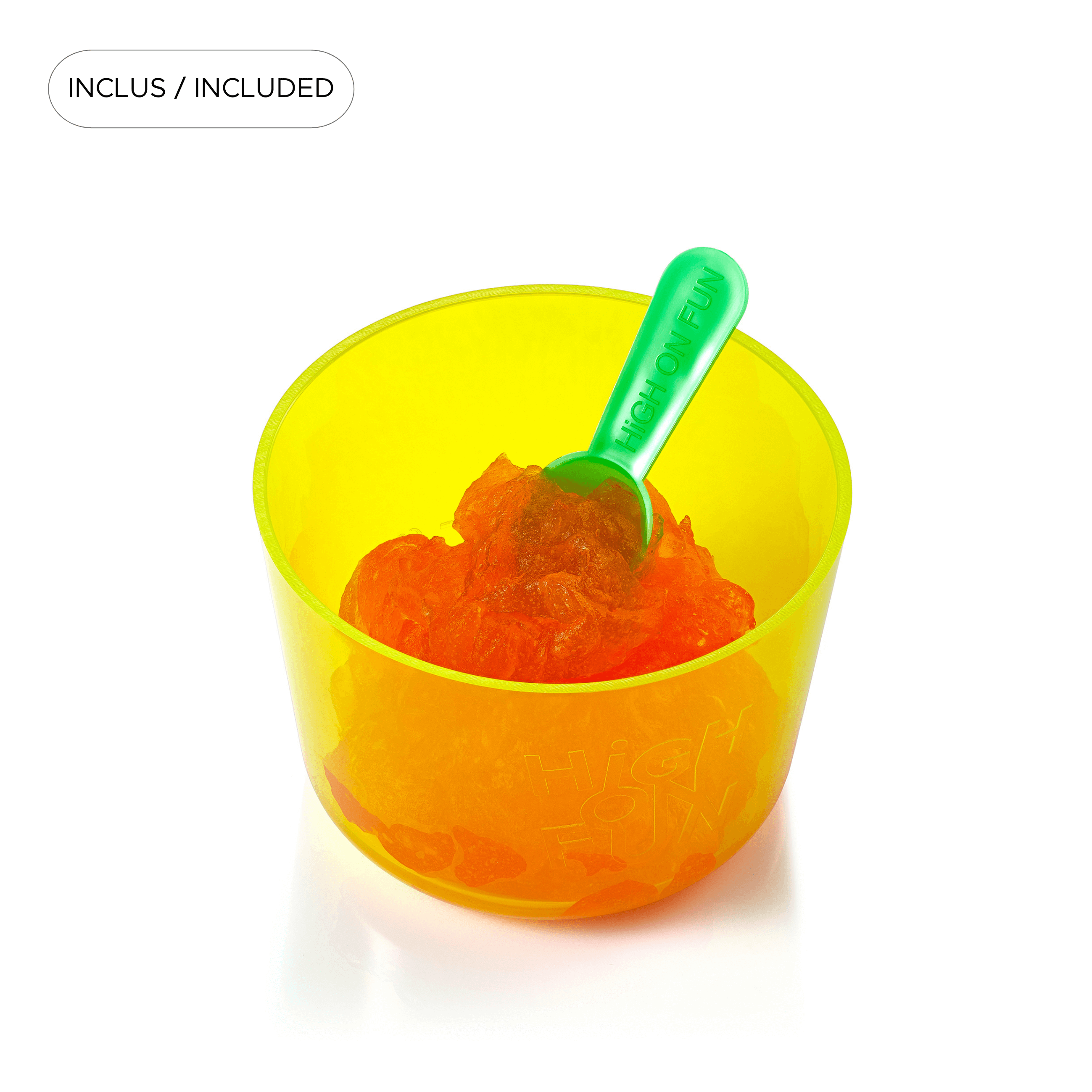 Orange Snow Cone